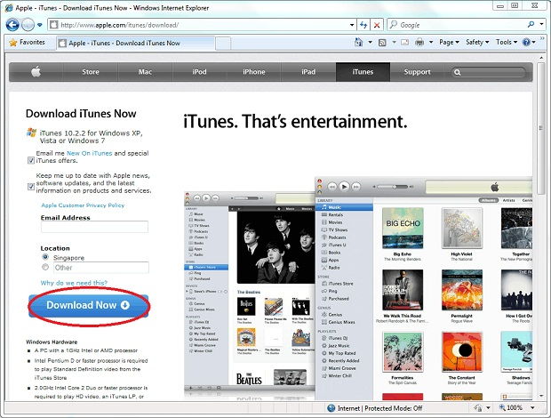 Download iTune